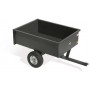 Carrello trainato ribaltabile per trattorino in acciaio 544 kg - Precision Product - MADE IN USA